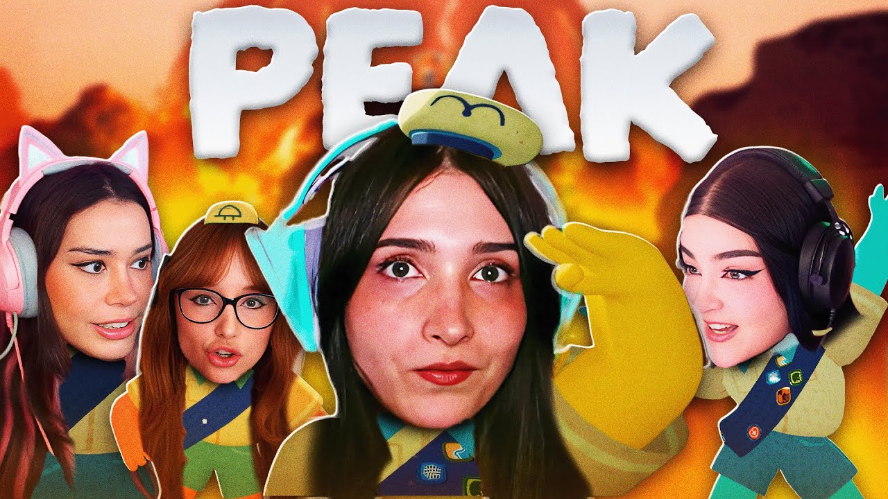 LAS MÁS OZEMPEAK! 👀😱 | NEZUMI juega PEAK con MOLLY, PATTY y CAPRI