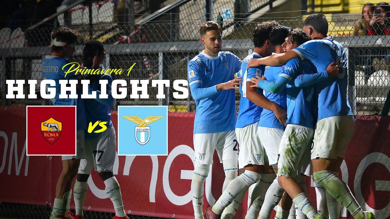 📽️ VINCIAMO IL DERBY ALL'ULTIMO! | ROMA-LAZIO 1-2 | HIGHLIGHTS PRIMAVERA 1