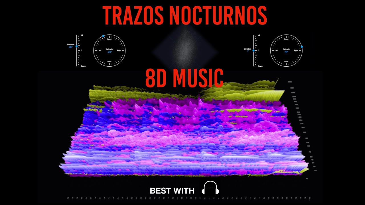 Trazos Nocturnos (8D music - headphones) José Luis Miralles Bono #RetoDel8D