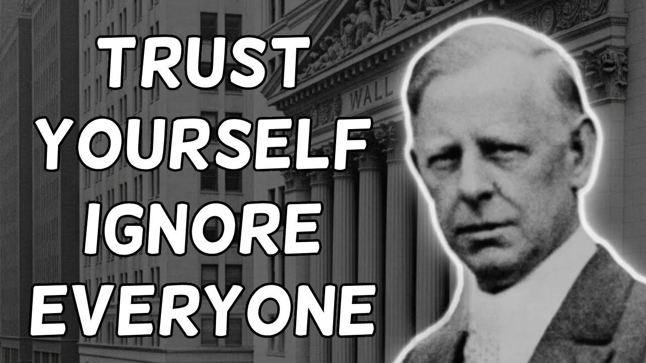 Jesse Livermore | Why Other Traders' Opinions Ruin Your Trading Career