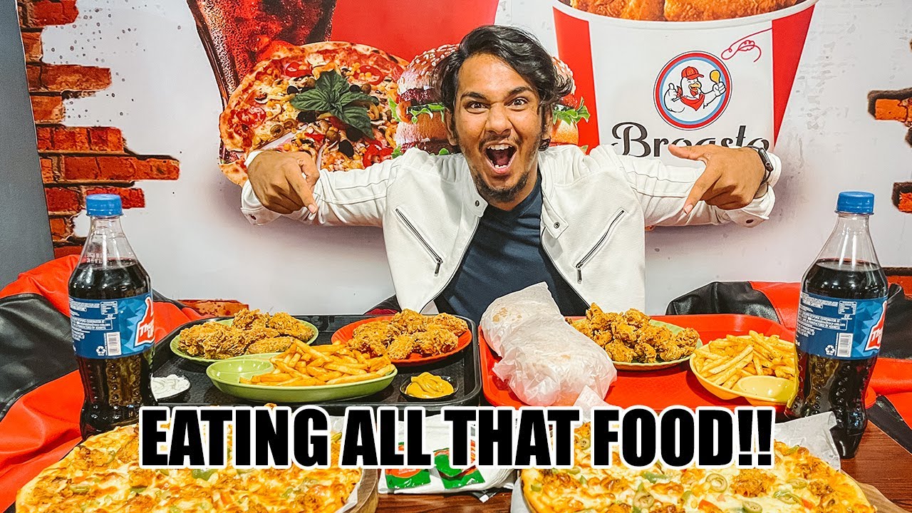 EATING ALL OF THAT ALONE (Food Challenge) | Nabeel Afridi Vlogs