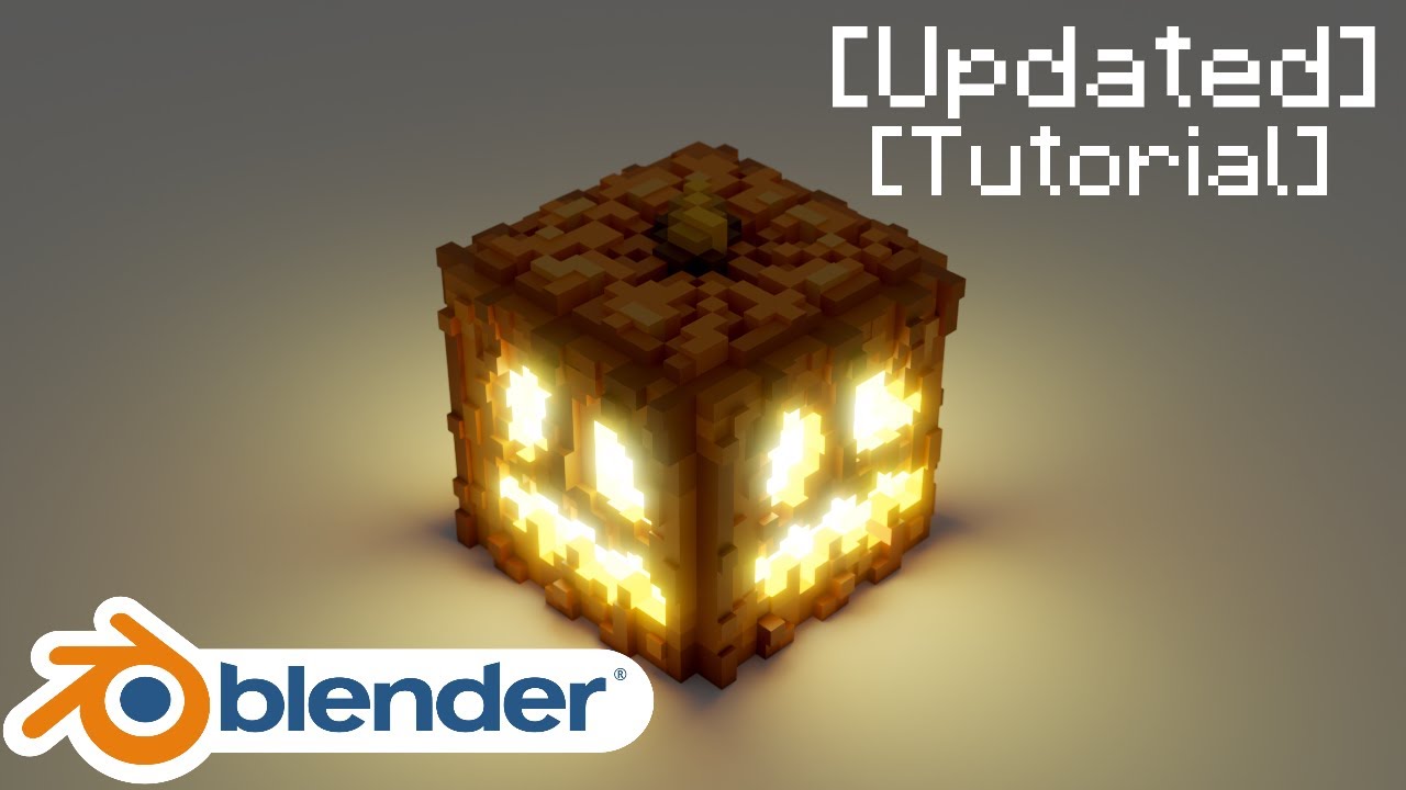 ✔How to Create 3D Minecraft Blocks in Blender 2.8 [Updated]