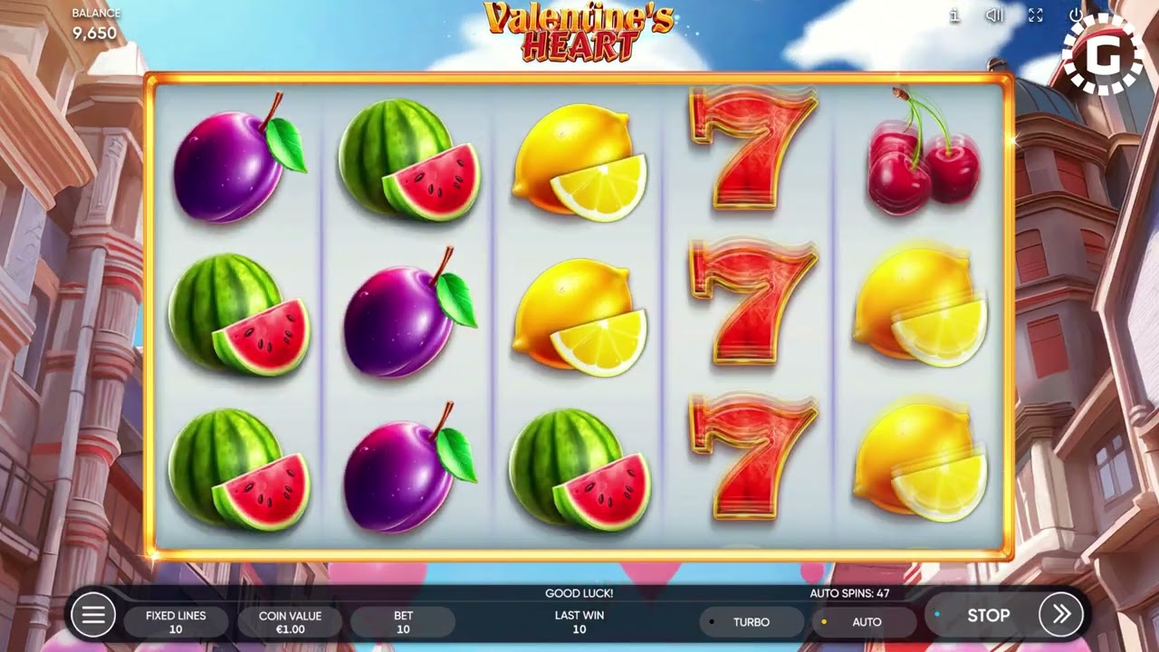 Valentine's Heart by Endorphina Slot Features | GamblerID