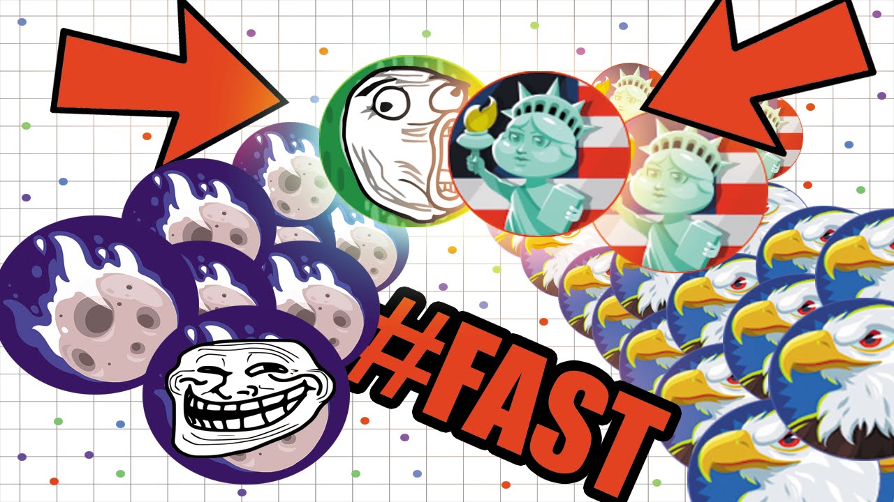 AGARIO INSANE DOUBLE TRICK BAIT! #WTF CRAZY UNCUT GAMEPLAY AGAR.IO