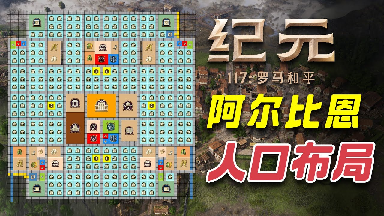 🔥【纪元117】阿尔比恩对称布局，萌新必看！整齐划一！