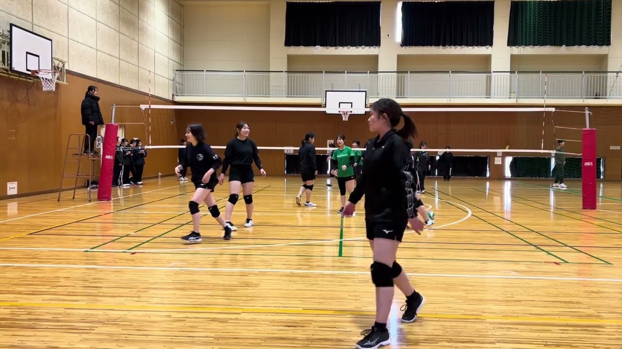 1月リーグ女子 総科①
