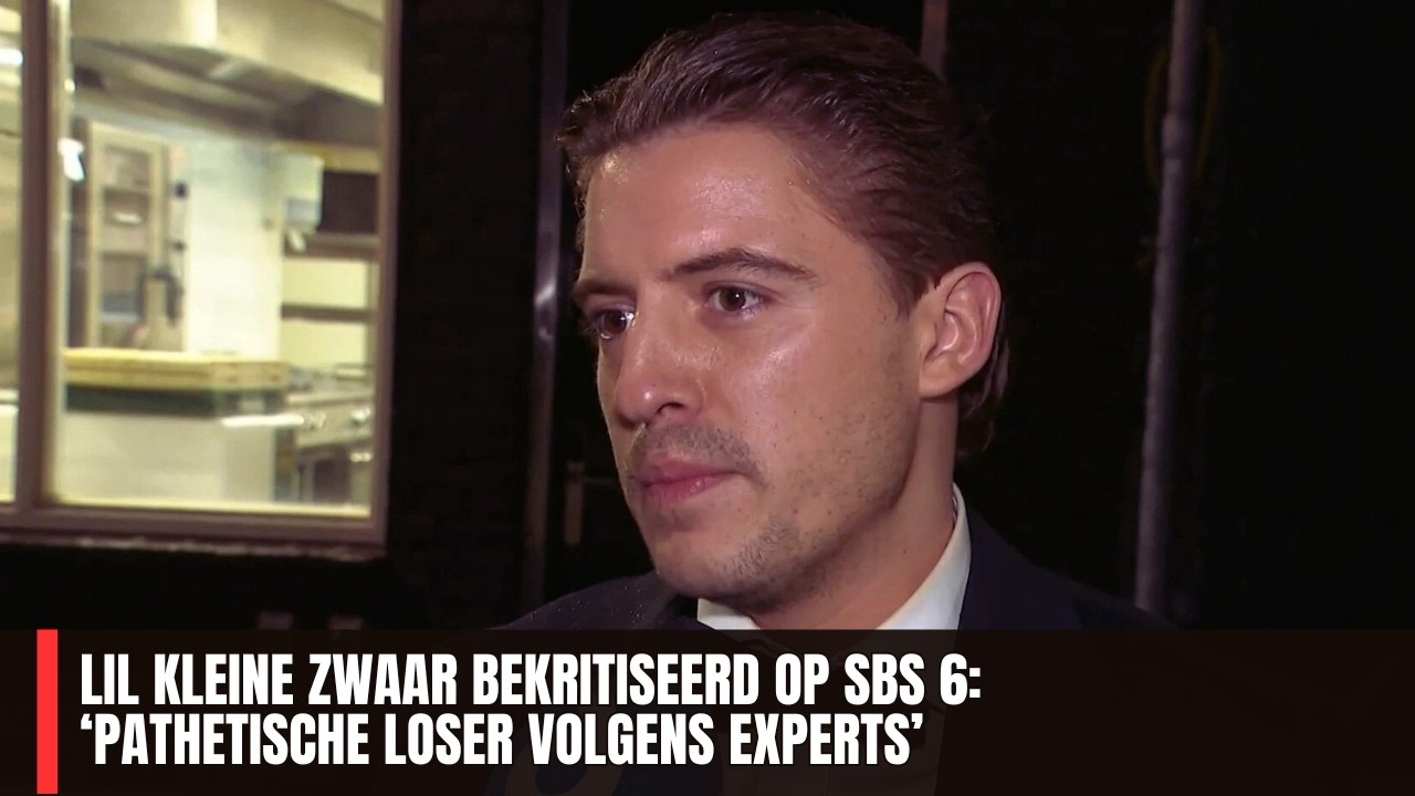 Lil Kleine zwaar bekritiseerd op SBS 6: ‘Pathetische loser volgens experts’