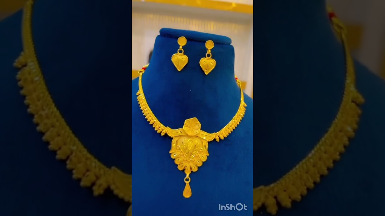 Beautiful One gram gold plated jewellery design Nupur jewellery #subscribe #goldaccessories #gold 