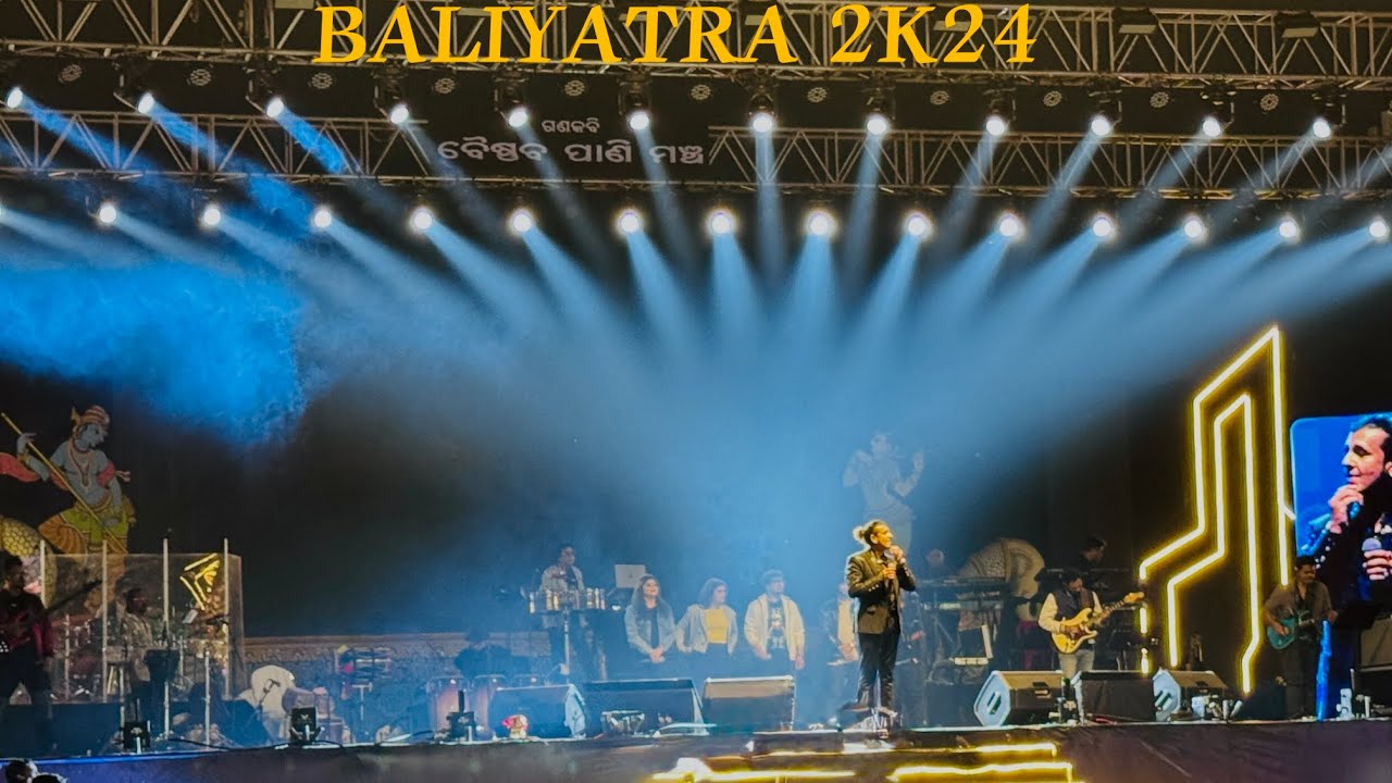 Sonu Nigam Out Standing Performance In Cuttack Baliyatra 2k24 @sonunigam