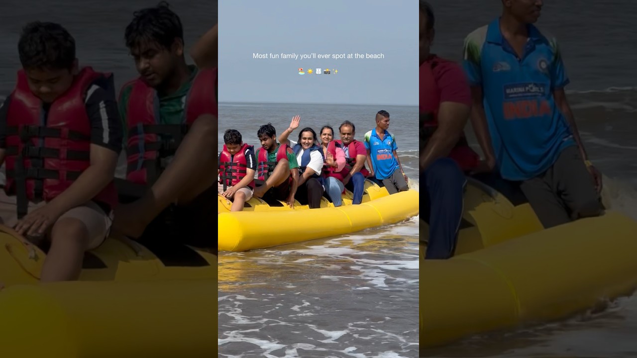 POV: Your Family Drags You on a Banana Ride | Alibaug Diaries 