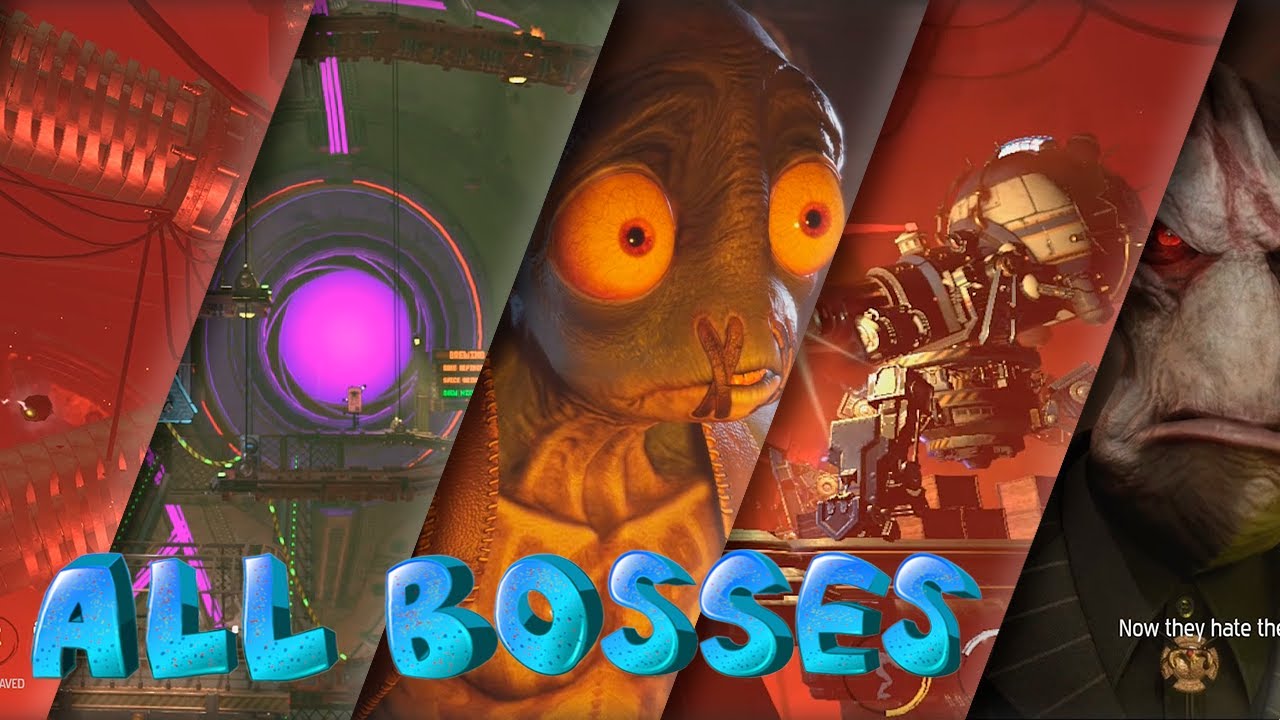 Oddworld: Soulstorm Enhanced Edition  All Bosses With Cutscenes + Best Ending