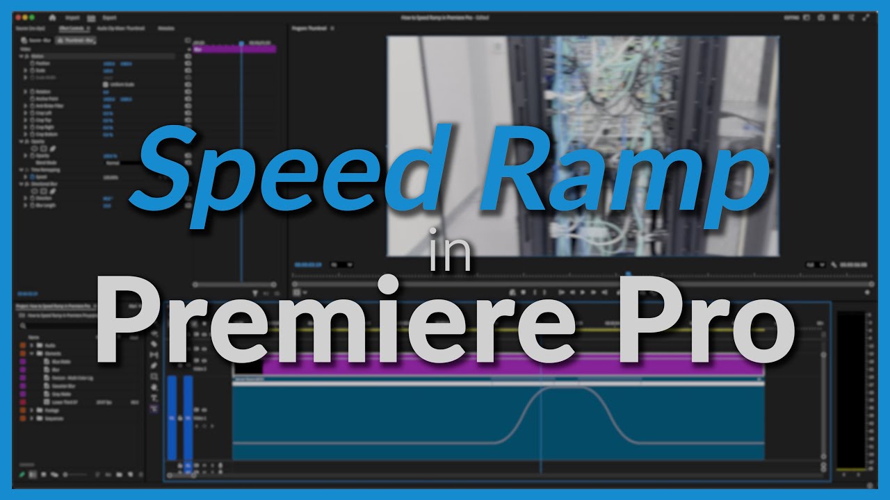 How to Speed Ramp in Premiere Pro 2025