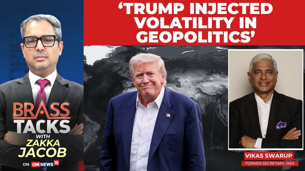 Vikas Swarup: Geopolitical Shifts: India, China, and Russia Unite Amidst U.S. Tensions | Brass Tacks