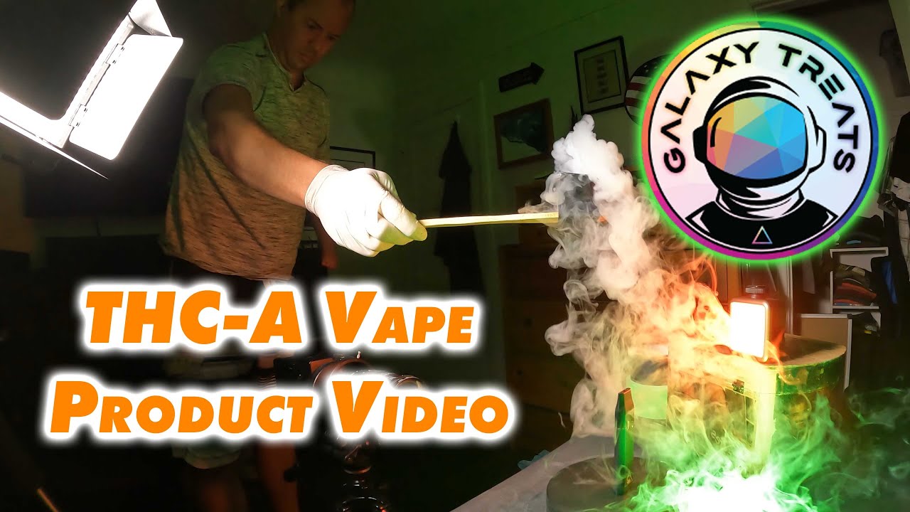 Galaxy Treats - THCA Disposables - BTS Video