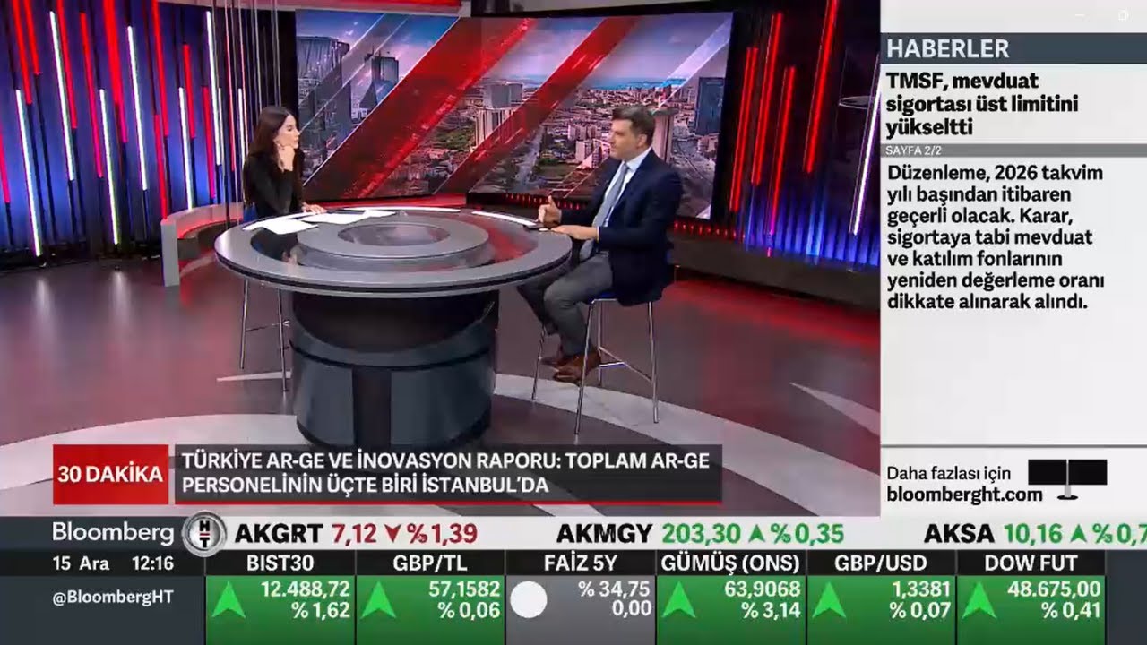 SER Danışmanlık Genel Müdürü Dr. Ömer Özdinç | Bloomberg HT 30 Dakika Programı
