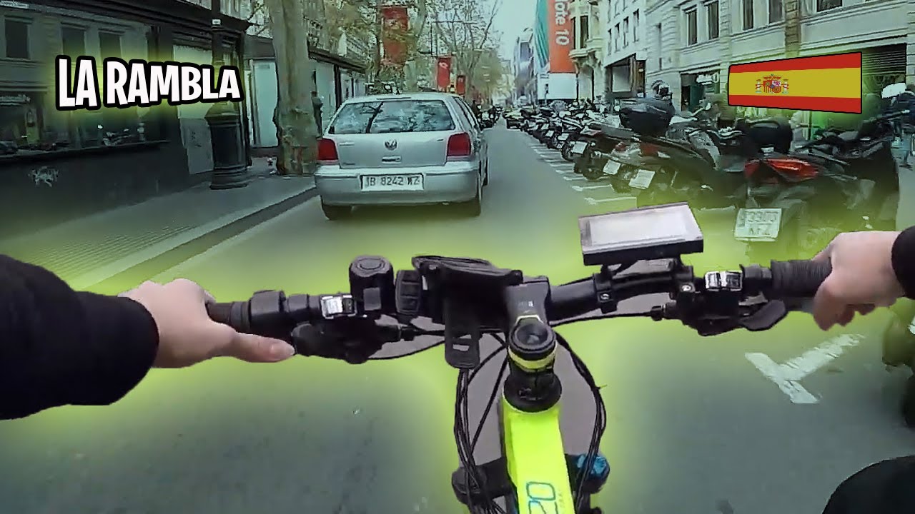 Trabalho de bike na Espanha 🇪🇸