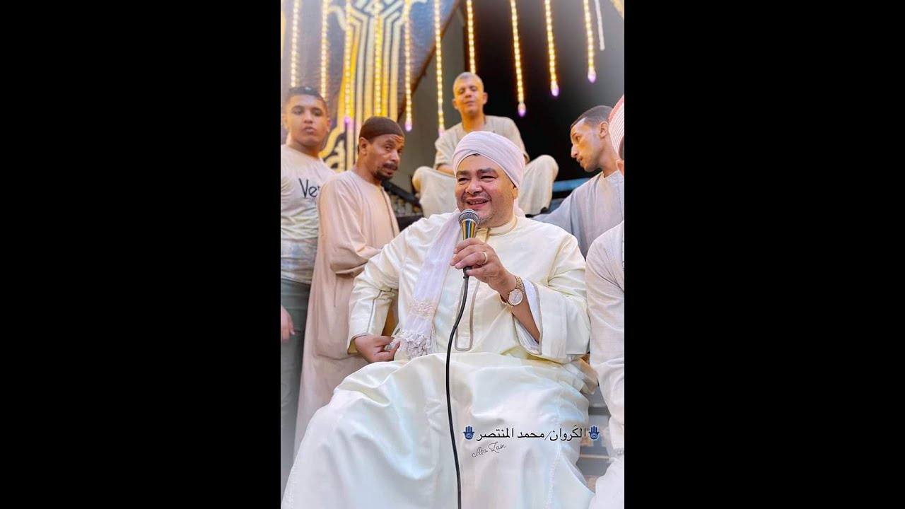 روائع المديح الشيخ محمد منتصر الدح على بعد الحما ياخي من المدينه