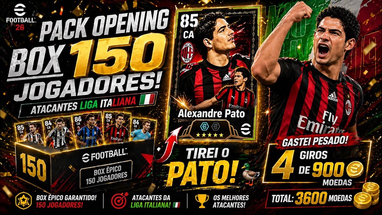 eFootball - Pack opening em busca do Del Piero