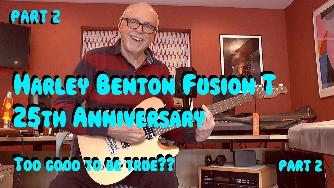 Harley Benton Fusion T 25th Anniversary Part 2