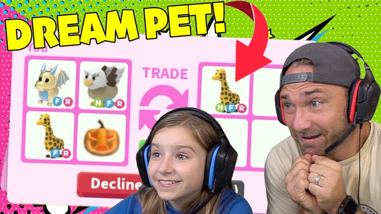 Trading My GOLDEN EGG Pet To Get My DREAM PET! Roblox Adopt Me!