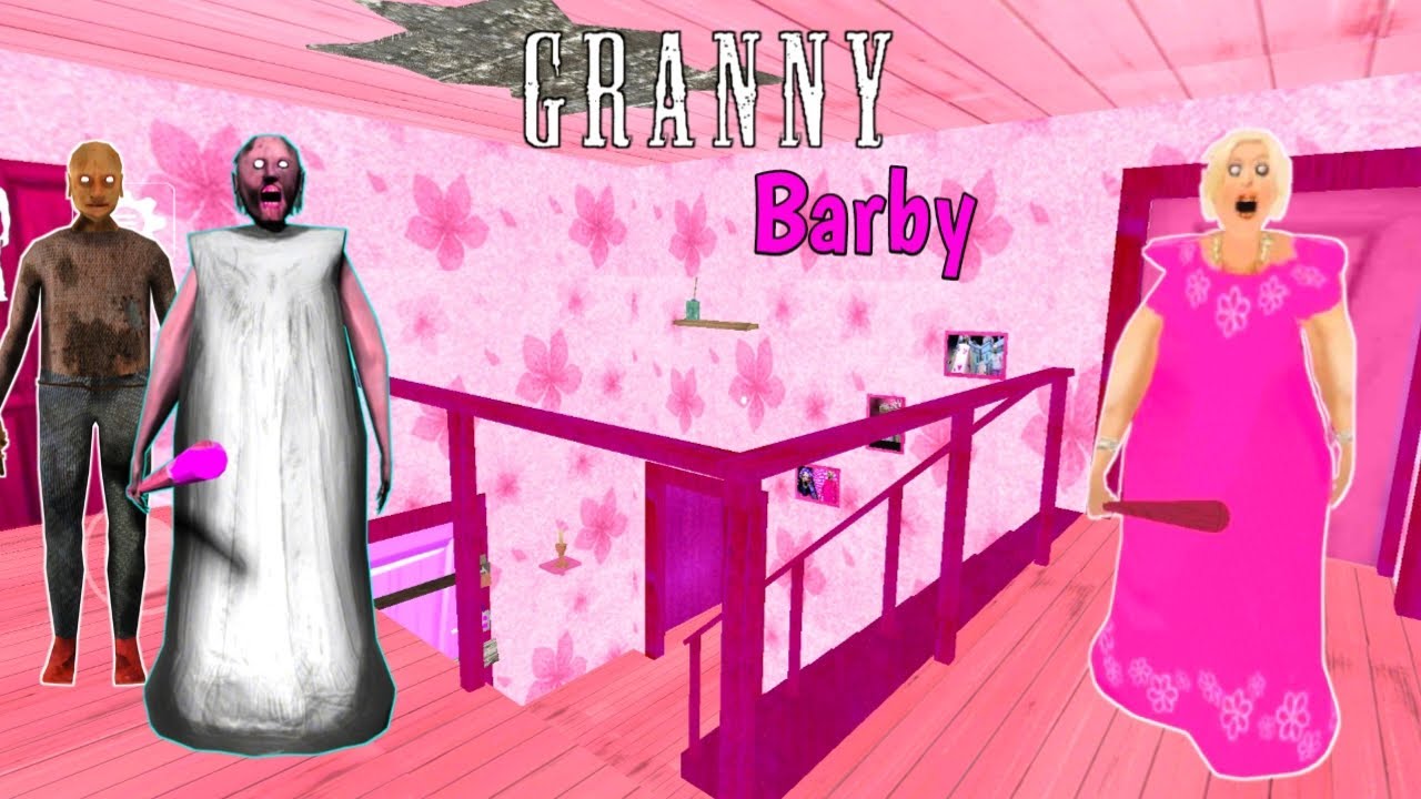 GRANNY BARBY MOD MENU FULL GAMEPLAY 😱 | BARBY MAIN DOOR ESCAPE #granny #modmenu #hack #viralvideo