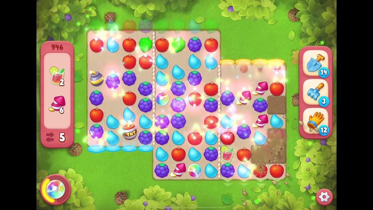 Gardenscapes Level 946 Hard NO BOOSTERS