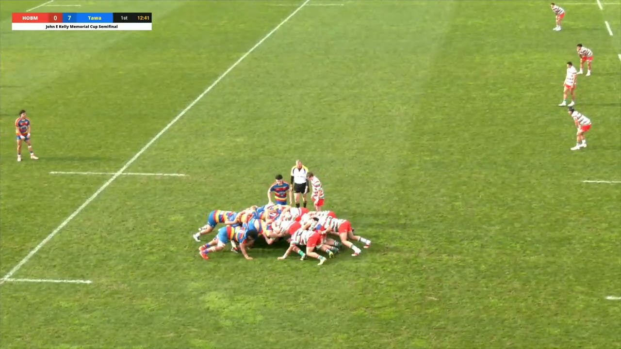2025 John E Kelly Memorial Cup Semi final - Hutt Old Boys Marist RFC vs Tawa RFC