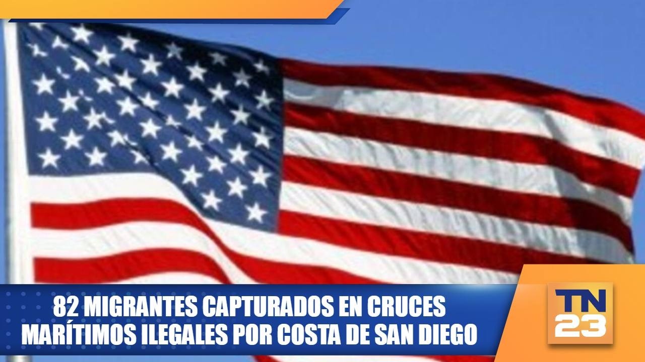 82 migrantes capturados en cruces marítimos ilegales por costa de San Diego