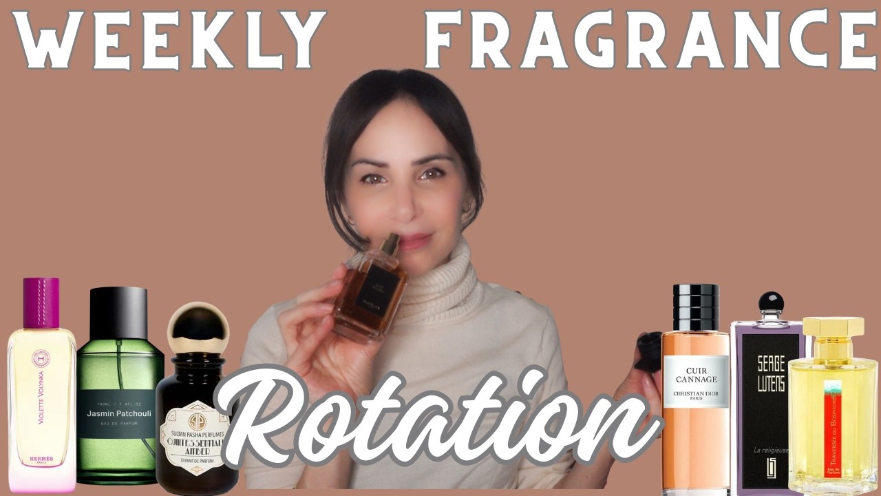 Моя еженедельная ротация ароматов — неделя со 2 марта 2026 года 🌹