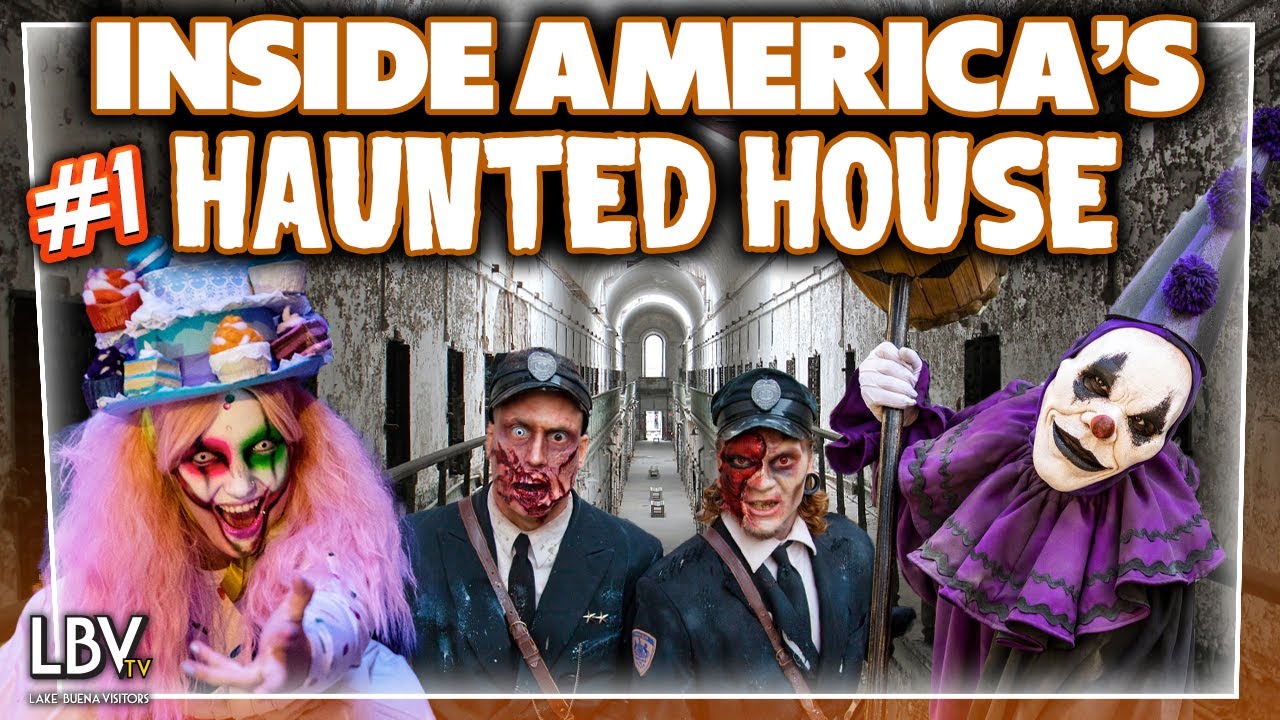 America's BEST Haunted House! Eastern State Penitentiary in Philadelphia- Inside Houses & Prison!