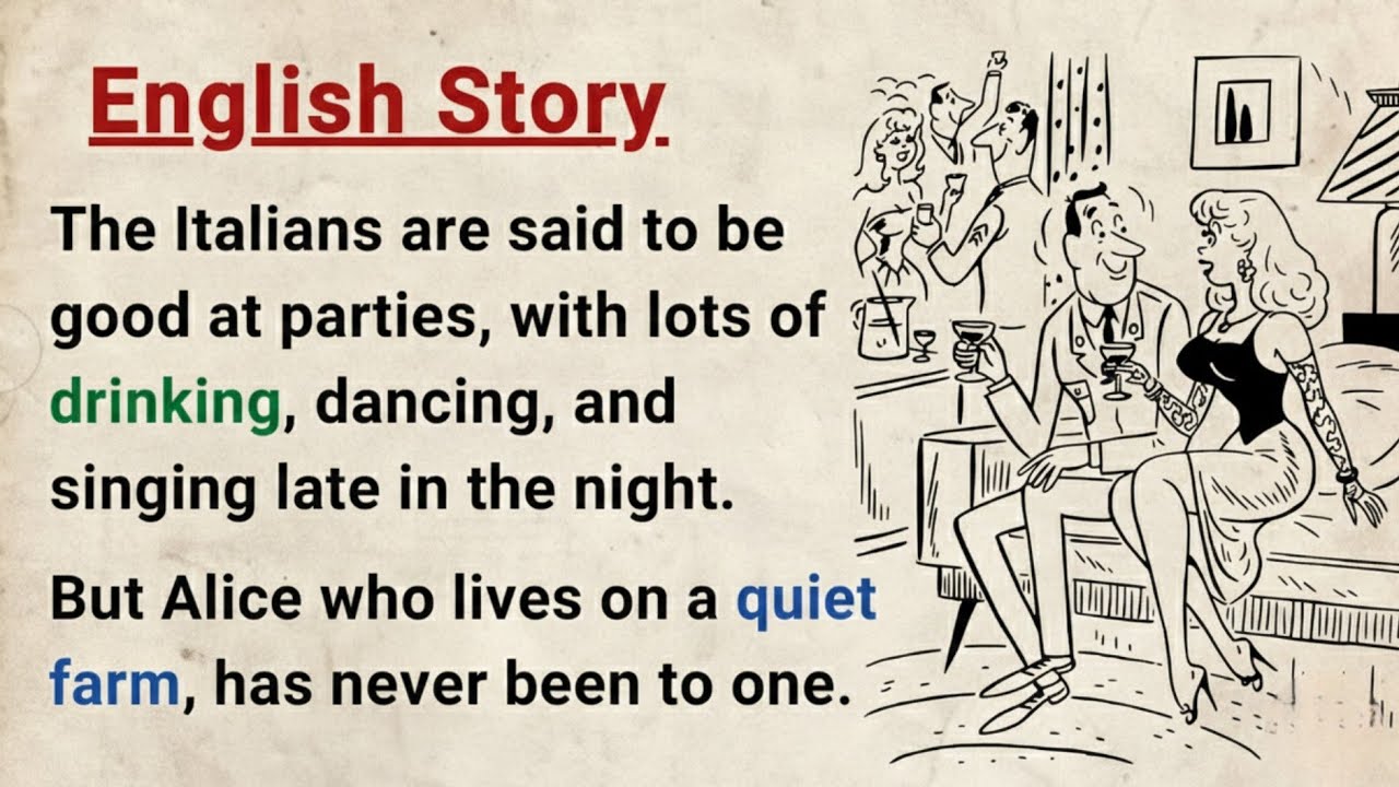 Learn English through Stories Level 4 ⭐ A Night in Town | English Speaking Practice | Audiobook