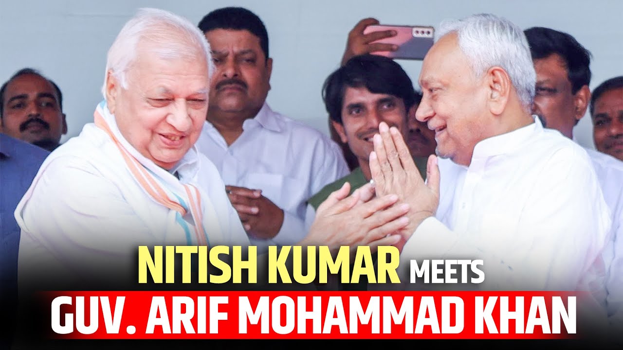 Bihar Chief Minister Nitish Kumar meets Governor Arif Mohammad Khan | Patna | Cabinet