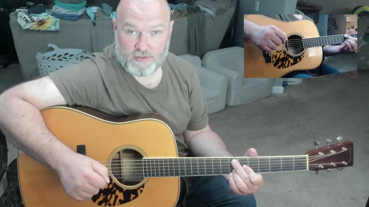 Common Ground by Tony Rice - Chords and Positions