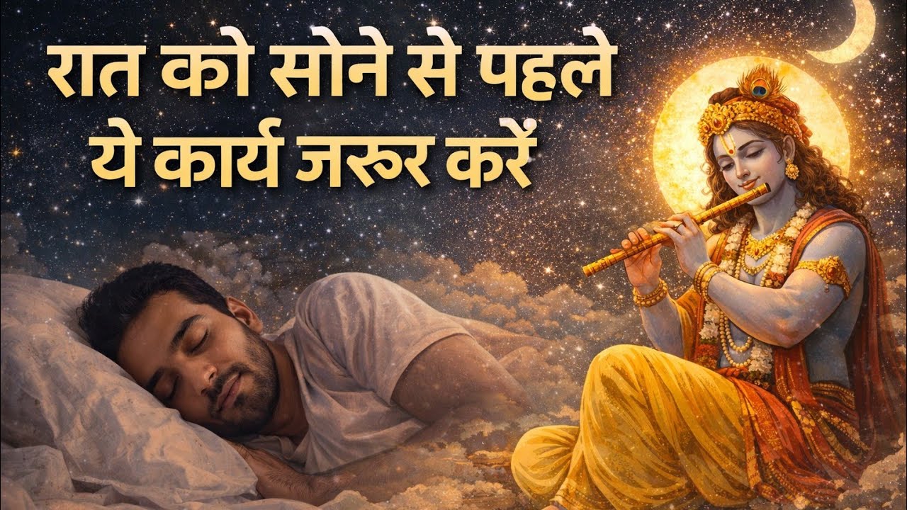 सोने से पहले भगवान को ऐसे याद करें | मिलेगी शांति और अच्छी नींद 🌙 | Bhakti-Darshan1008 is live #live