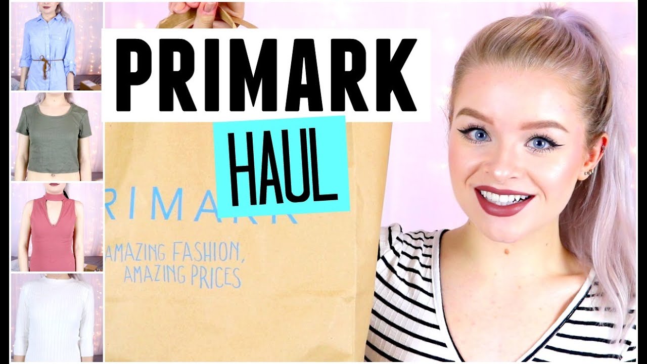 PRIMARK HAUL JULY 2016 - TRY ON | sophdoesnails