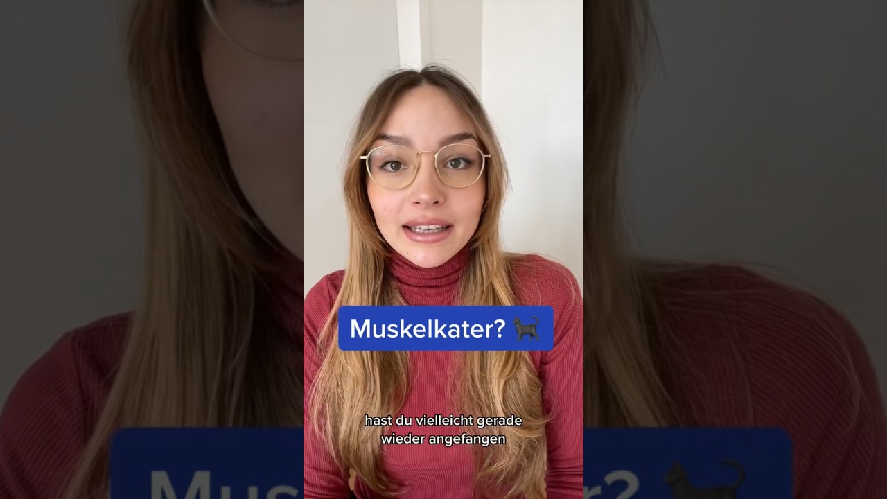 Woher kommt eigentlich Muskelkater? #meducation #explained #gesundheit #fitness