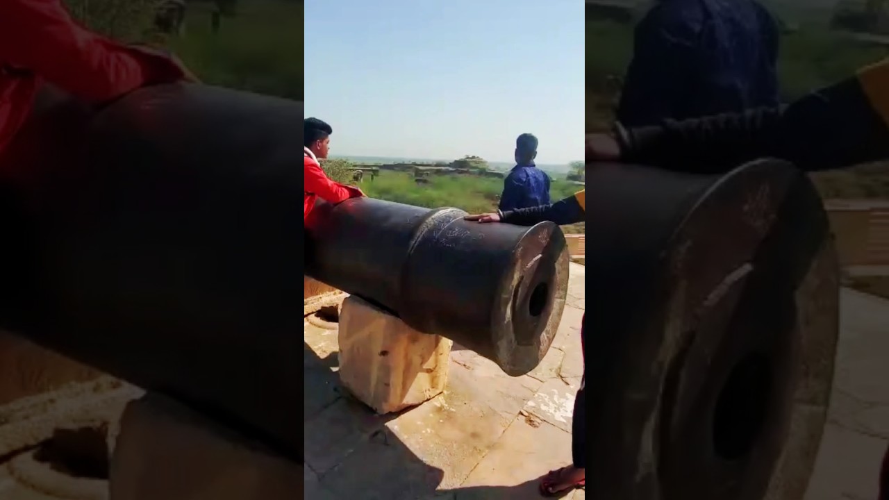 लाखा तोप (Deeg Fort) Laal Qila Destroyed By Lakha top  #deeg#like  #bharatpur#shortsfeed #shortvideo