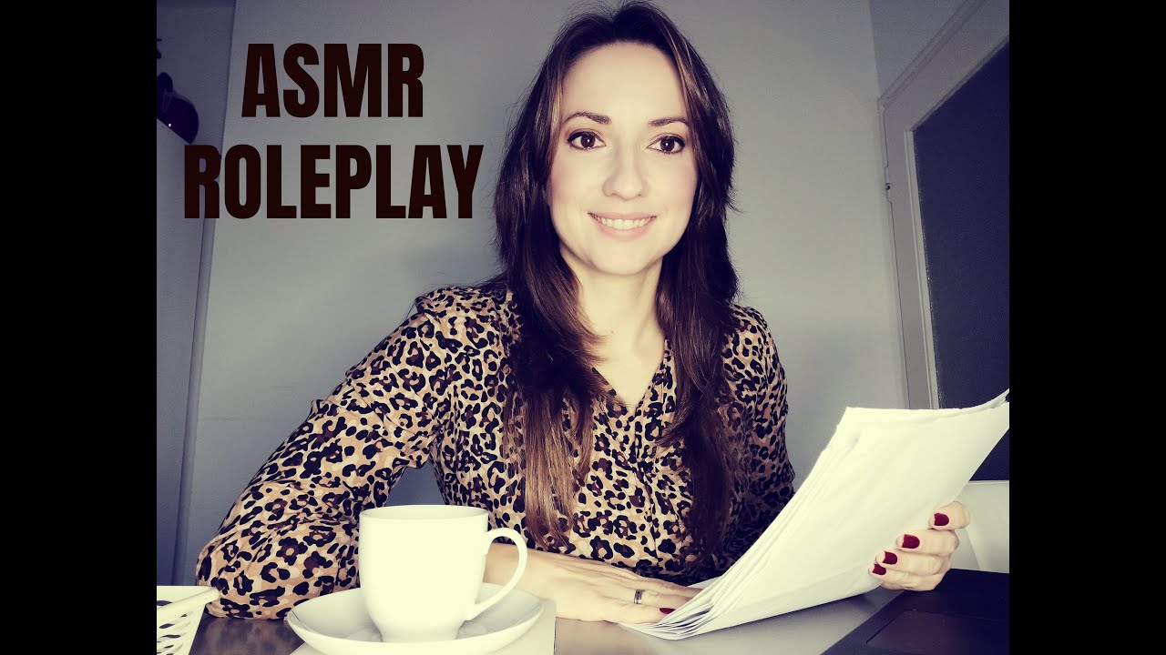 ASMR uloga: u racunovodstvu - Croatian ASMR - šaptanje - tapkanje