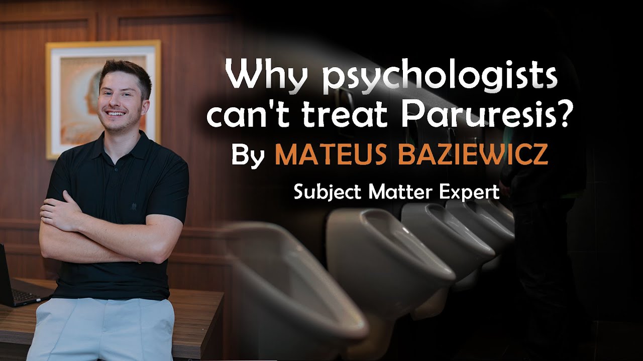 Why can't psychologists treat paruresis, or shy bladder?