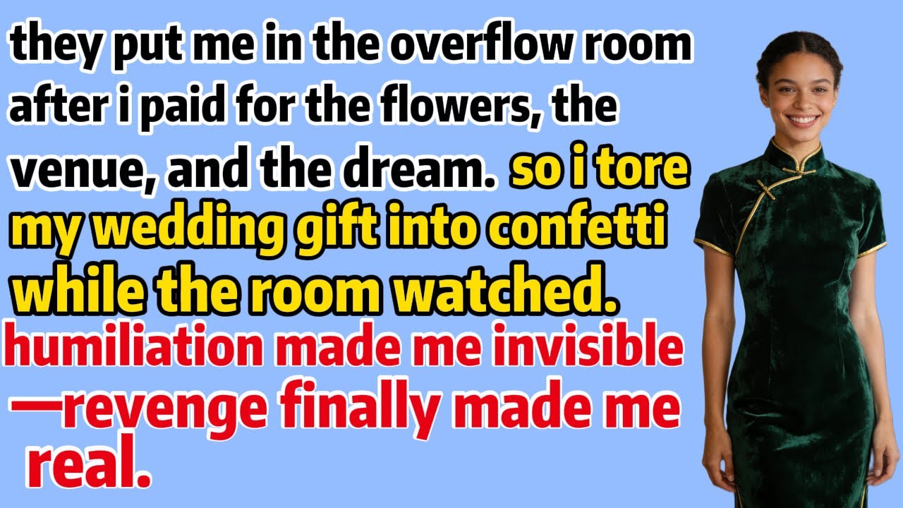 I Paid $70,000 for a Wedding They Didn’t Want Me At—So I Took My Gift Back#Revenge Story