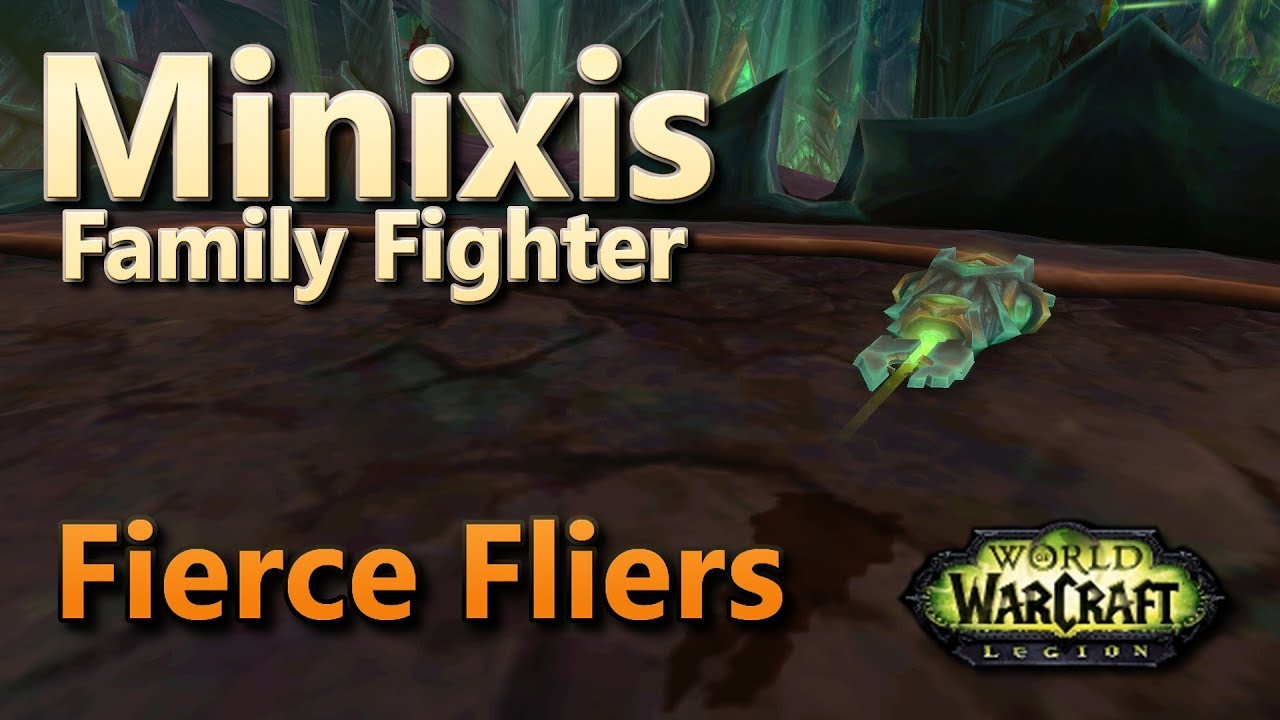 Minixis Fierce Fliers Family Fighter