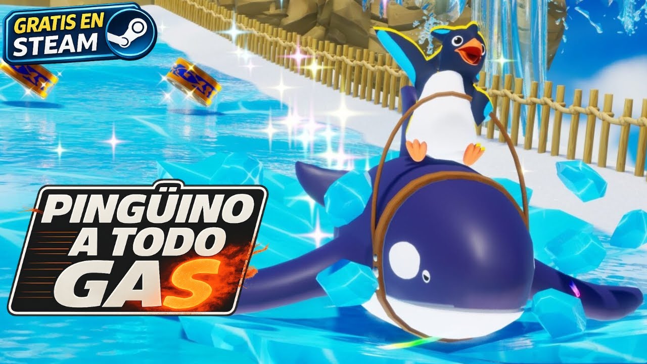 FAAAST PENGUIN más DIVERTIDO de lo que esperaba | Juegos Gratis de Steam | #4