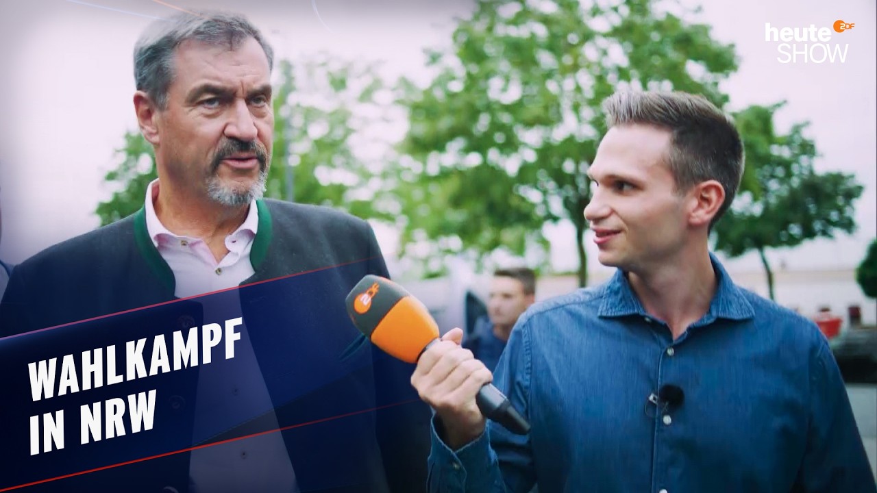 Stress für Spahn, Wüst, Söder und Co.: Fabian Köster bei der Union | heute-show vom 05.09.2025