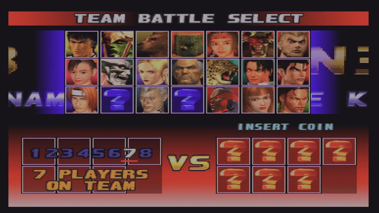 Team Battle Mode Part 1 - Tekken 3 PS 5 Gameplay