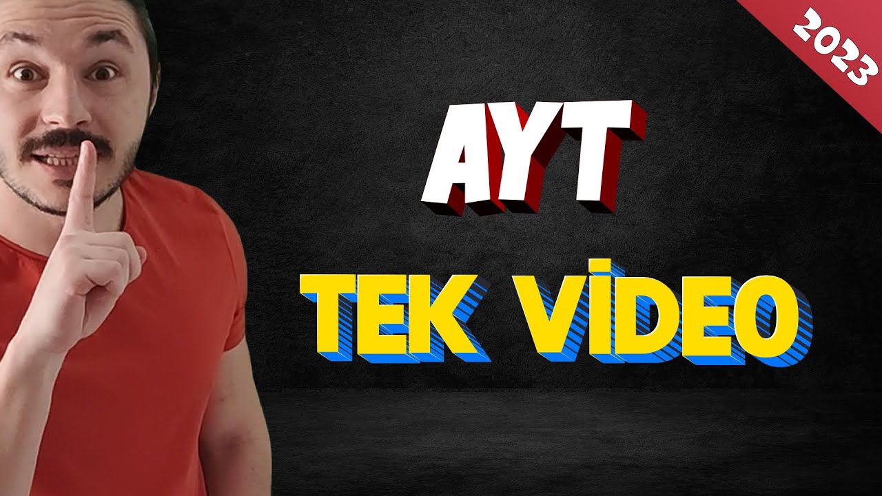 AYT TEK VİDEO - Bu video kampın birleştirilmiş halidir