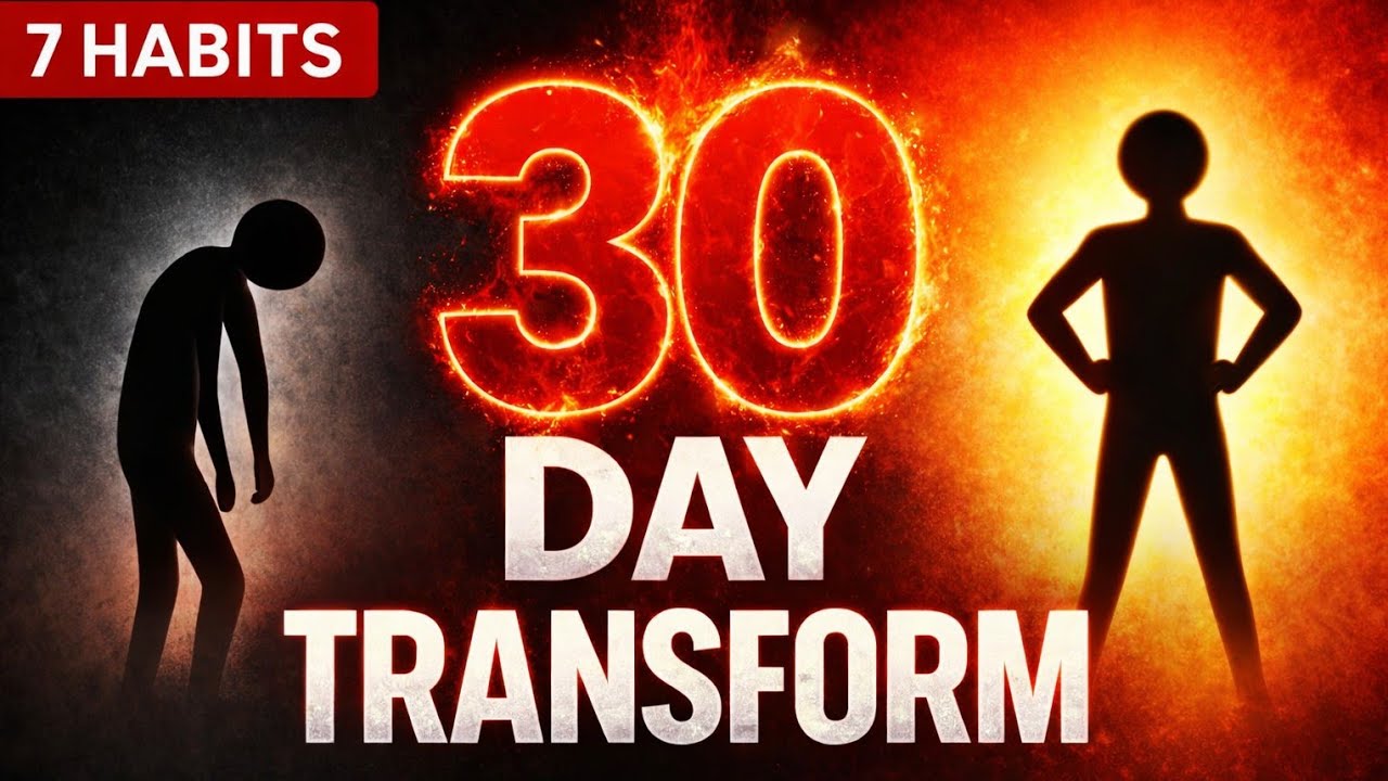 7 Daily Habits That Will Change Your Life in 30 Days 🔥
