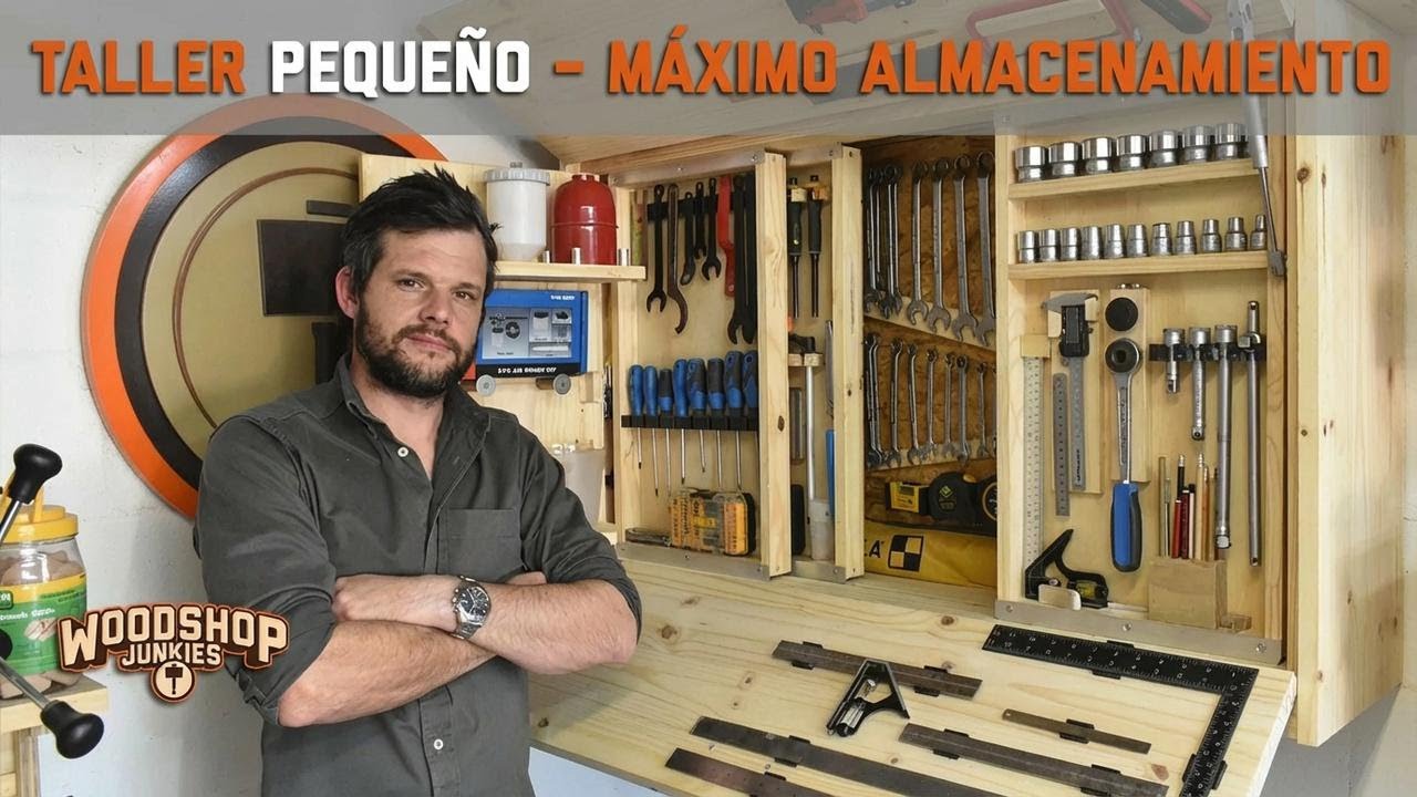 El mejor organizador de herramientas para talleres pequeños ¡Ahorra espacio ya!
