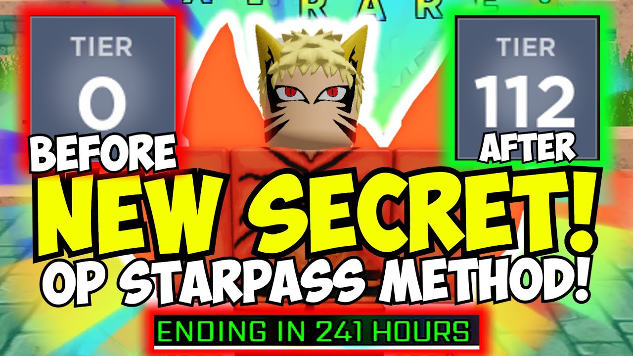 [300K CODE] New Secret OP Star Pass Method is INSANE! (Fastest)