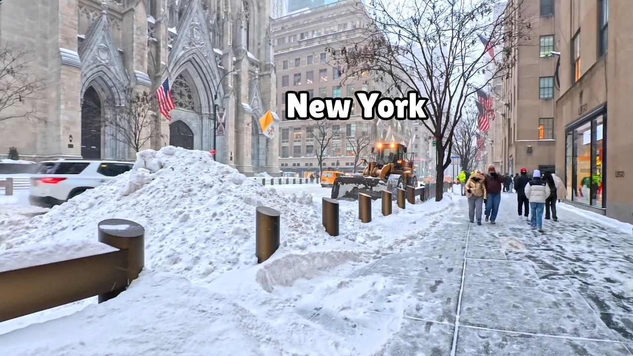 New York City Biggest Snowstorm In 2026 Manhattan Ny