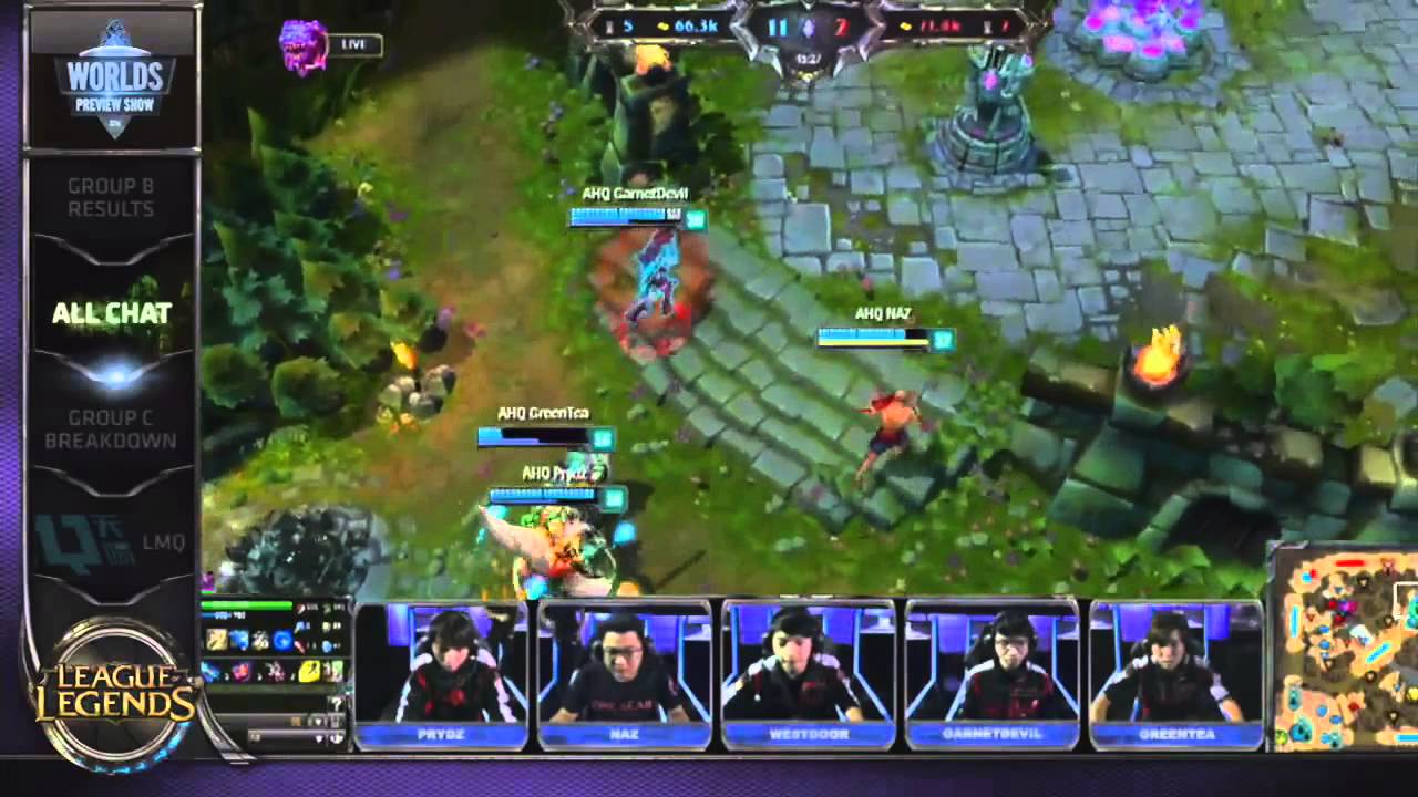 ahq vs. EDG 最後一分鐘選手對話